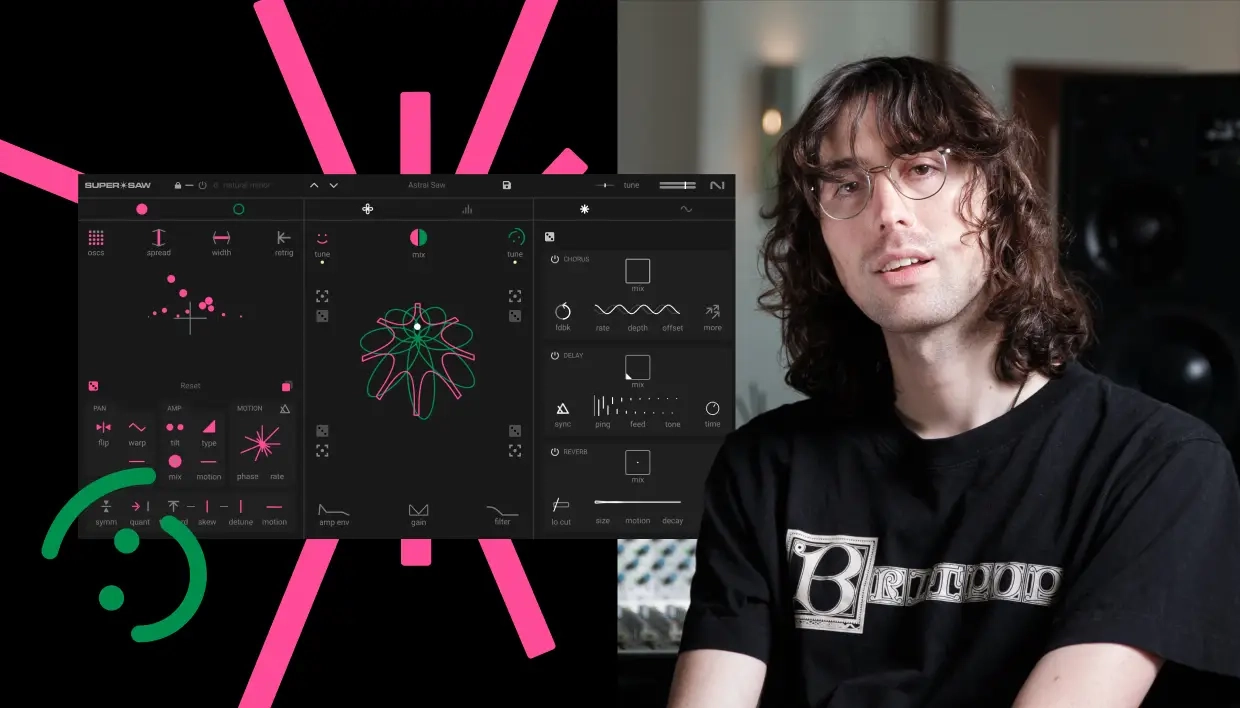 Behind the synth: A. G. Cook on stacked sawtooths and the creation of Super*Saw | Native Instruments Blog